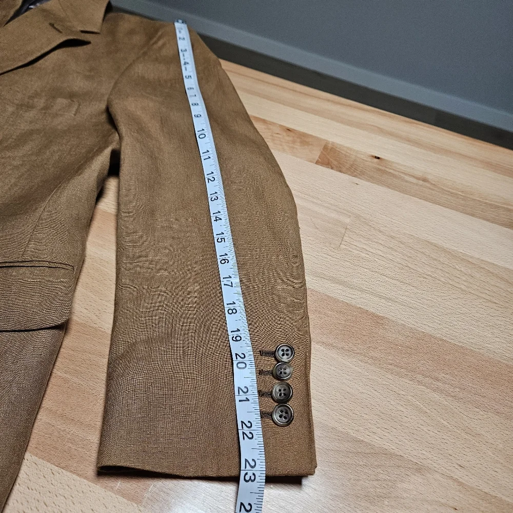 Men's Brown Sport Coat Blazer - Picture 4 of 9